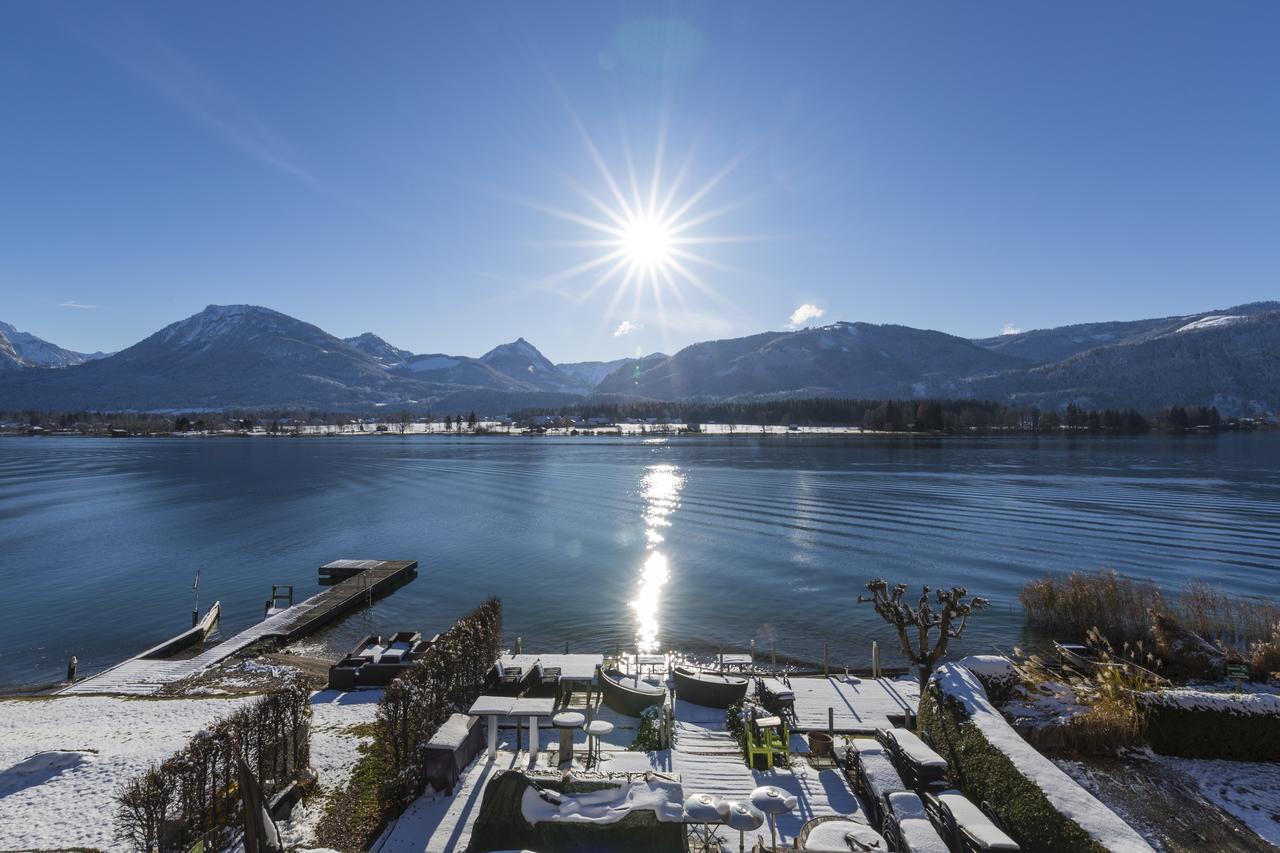 Hotel Seehang Garni Sankt Wolfgang im Salzkammergut Екстер'єр фото