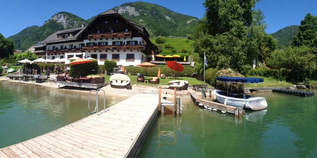 Hotel Seehang Garni Sankt Wolfgang im Salzkammergut Екстер'єр фото